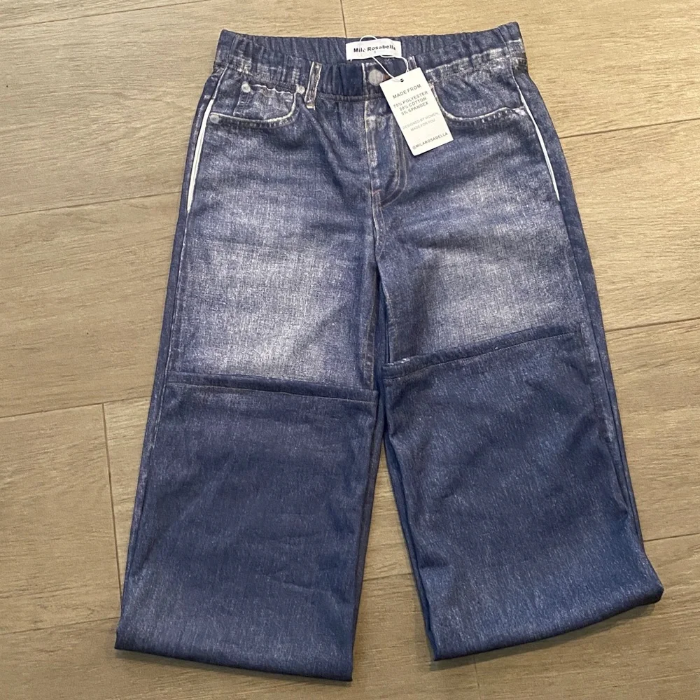 NWT  Mila Rosabella Jeans  Small with real side pockets - Picture 3 of 10